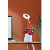 Nisaluce Kalemlikli Led Masa lambası Beyaz - 1