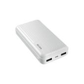 S-Link G201 20000mah 2-usb Çıkış + 1-micro Giriş Beyaz Taşınabilir Pil Şarj Cihazı Powerbank - 1