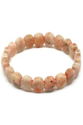 Güneş Taşı Doğal Taş Bileklik 10 x 14 mm Özel Kesim thumbnail 2