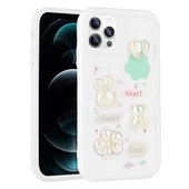 Apple iPhone 11 Pro Kılıf Kabartma Figürlü Parlak Zore Toys Silikon Kapak - 4
