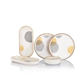 Schafer Sunny 4 Kişilik Kahvaltı Takımı 10 Parça-Gri - 4