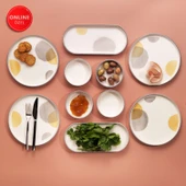 Schafer Sunny 4 Kişilik Kahvaltı Takımı 10 Parça-Gri - 1