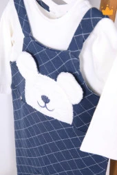 Babyhola %100 Pamuk Kız Erkek Bebek Tulum 13500 - 6