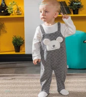 Babyhola %100 Pamuk Kız Erkek Bebek Tulum 13500 - 11