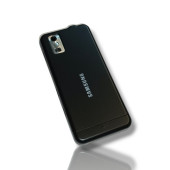 Samsung F490 Kasa Samsung Galaxy F490 Uyumlu Siyah Renk Orta Kasa Ön Arka Kapak Tuş Takımı - 2