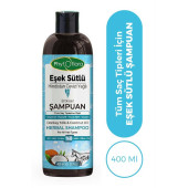 Phytoflora Kepek Karşıtı Tuzsuz Eşek Sütü Ve Hindistan Cevizi Yağlı Bitkisel Şampuan 400 ML - 2