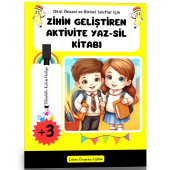 Okul Öncesi ve Birinci Sınıflar İçin Zihin Geliştiren Aktivite YAZ-SİL Kitabı thumbnail 1