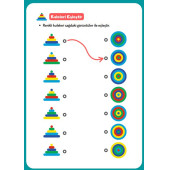 Okul Öncesi ve Birinci Sınıflar İçin Zihin Geliştiren Aktivite YAZ-SİL Kitabı thumbnail 3