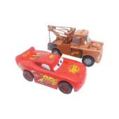 Farbu Cars Şimşek Mcqueen Ve Mater Oyuncak Sürtmeli 2 Li Araç Seti, Arabalar Oyuncak Figür - 4