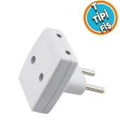 T Fiş Priz Golyat Çoklu Grup Priz Çoğaltıcı Üçlü Golyat Elektrik Prizi 3lü - 1