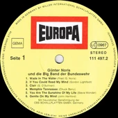 Günter Noris Und Die Big Band Der Bundeswehr easy listening tarz plak alithestereo - 2