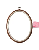 Nurge Kasnak Pano Çerçeve - Oval - 16,5 x 21,5 cm - 1