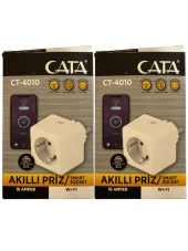 Cata Ct-4010 Wifi Üzerinden Kontrol Edilebilen Akıllı Priz (2 Adet) - 1