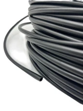 Contacall 5 mm iç çap 6mm dış çap Siyah Hortum 25 metre - 1