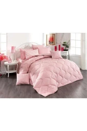 Sens Moi Uyku Seti (çift Kişilik) 6 Parça - Ranforce - Çizgili Desen- Çift Taraflı Kullanım - 1