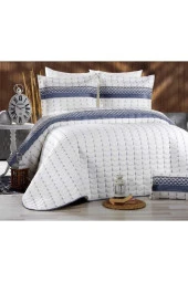 Sens Moi Kapitoneli Yatak Örtüsü Battaniye ve Pike Özelliği 4 Parça - 1