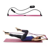 Delta Squat Pilates Jimnastik Egzersiz Çubuğu Portable Studio Squat Barı - 1