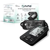 Nimo Kol Tipi Otomatik Dijital Tansiyon Aleti Siyah ( DBP-1318 ) - 1