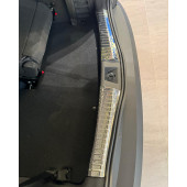 Dacia Jogger Krom Bagaj İç Eşik Koruma 2 Parça 2021+ Paslanmaz Çelik thumbnail 2