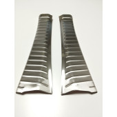 Dacia Jogger Krom Bagaj İç Eşik Koruma 2 Parça 2021+ Paslanmaz Çelik (TAŞLI) thumbnail 3