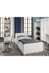 KZNMOB HOME Snow Country Tarzı Çocuk Odası Takımı - 4 Parçalı Ve Tamamı 1. Kalite Mdf - 4