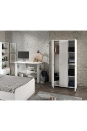 KZNMOB HOME Selen Çocuk Odası Takımı Beyaz - 5 Parçalı Tamamı 1. Kalite Mdf - 5