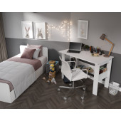 KZNMOB HOME Anemon 3 Parçalı Tek Kişilik Mdf Genç Odası Takımı - Tamamı 1. Kalite Mdf Gardrop, Masa, Karyola - 3