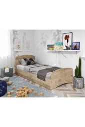 KZNMOB HOME Soft Tek Kişilik Mdf Karyola - 90 Cm X 190 Cm Yataklarla Uyumlu - 2
