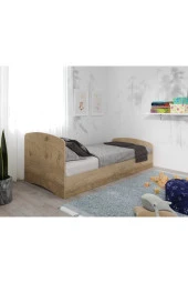 KZNMOB HOME Soft Tek Kişilik Mdf Karyola - 90 Cm X 190 Cm Yataklarla Uyumlu - 4