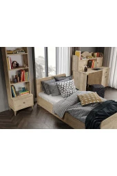 KZNMOB HOME Akasya Modern Genç Odası Takımı Meşe - 4 Parçalı Ve Tamamı 1. Kalite Mdf - 3