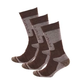 Thermoform Outdoor Çorap Kahverengi 3'lü Paket - 1