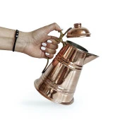 Shark Anatolia Bakır Kervan Sütlük 1 Litre - 3