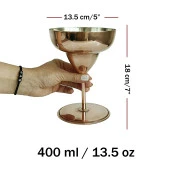 Shark Anatolia Bakır Margarita Kadeh 400 ml - 4