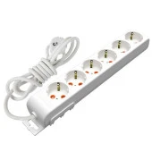 Mutlusan Rı-Tech Altılı Topraklı Grup Priz Çocuk Korumalı Kablolu 3 M - 1