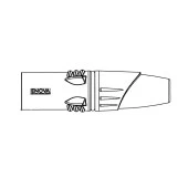 Enova XL23MB Erkek XLR Audio Konnektör - 3