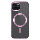 iPhone 15 Kılıf Mat Tasarımlı Magsafe Wireless Şarj Özellikli Mat Setro Kılıf thumbnail 9