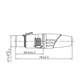 Enova XL23FB Dişi XLR Audio Konnektör - 4