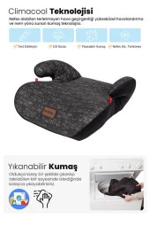 Babydoor Motto 15-36 KG Yükseltici Oto Koltuğu Ultra Comfort Yükseltici - Siyah - 7
