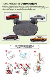 Babydoor Motto 15-36 KG Yükseltici Oto Koltuğu Ultra Comfort Yükseltici - Siyah - 8