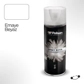 Polisan Özel Amaçlı Emaye Beyaz Sprey Boya 400 ml - 1