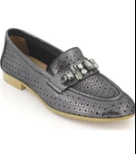 Venüs 1910201y Kadın Hakiki Deri Taş İşlemeli Casual Ayakkabı1910201y 4080 - 1