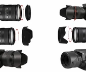 For Canon EW-78D Yaprak Parasoley (EF-S 18-200mm) - 3