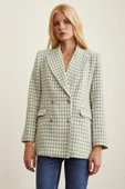 Kazayağa Blazer Ceket Mint - 4