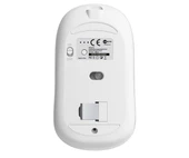 Lecoo WS210 2.4G Wifi Wireless Bluetooth Charging Mouse Beyaz - 5