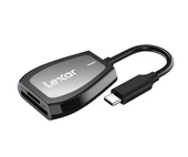Lexar Professional UHS-II USB 3.2 Type-C Çift Yuvalı Kart Okuyucu NLRW470U-RNHNG - 1