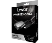 Lexar Professional UHS-II USB 3.2 Type-C Çift Yuvalı Kart Okuyucu NLRW470U-RNHNG - 3