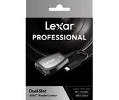 Lexar Professional UHS-II USB 3.2 Type-C Çift Yuvalı Kart Okuyucu NLRW470U-RNHNG - 2
