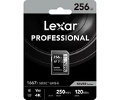 Lexar 256Gb 250Mb/s 1667x V60 U3 UHS-II SDXC 4K Hafıza Kartı - 5