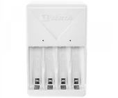 Varta Plug Şarj Cihazı ve 4x2100 AA  Büyük Kalem Pil Beyaz - 5