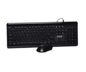 İnca IMK-377 Wired Slim Chocolate Dizayn Q Kablolu Klavye + Mouse - 1